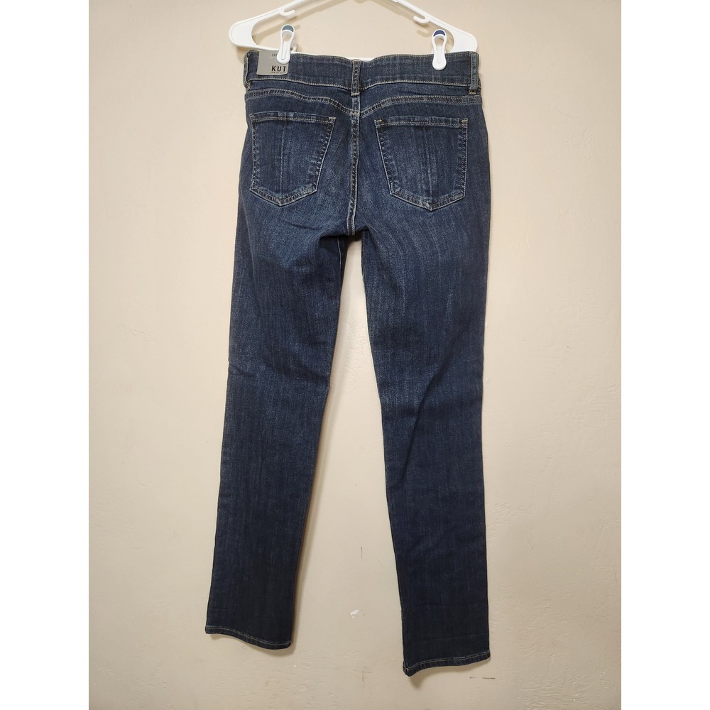Kut from the Kloth Catherine Boyfriend Jeans High Rise Dark Wash Size 6 NWT - Picture 5 of 5